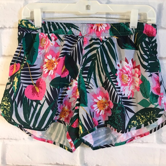 Old Navy Active Hawaiian Running Shorts 